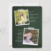 カルボ祝ード卒業パーティー 招待状 (裏面)