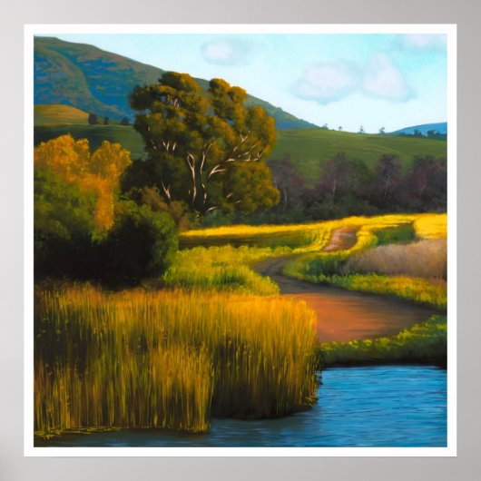 カルポリ魚釣り穴 ポスター (正面)