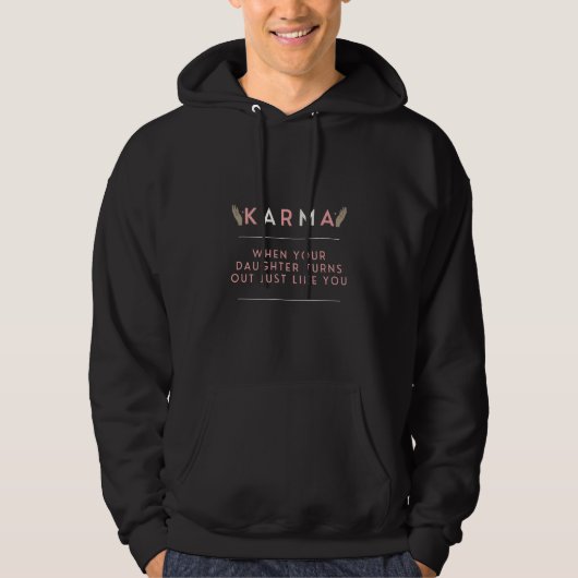 カルマあなたの娘があなたと同じように判明するとき1 パーカ (正面)