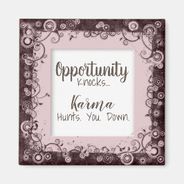 カルマおもしろい狩りYou Downマグネット マグネット