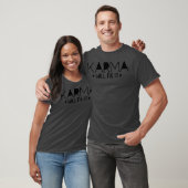 カルマがそれをやり返す サラシスティックな名言 男の子 Tシャツ (ユニセックス)