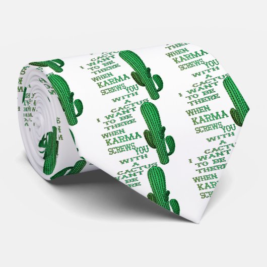 カルマがサボテンでネジを締めると2 ネクタイ (ロール)