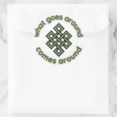 カルマのまわりに来のまわりにの推移 ラウンドシール (バッグ)