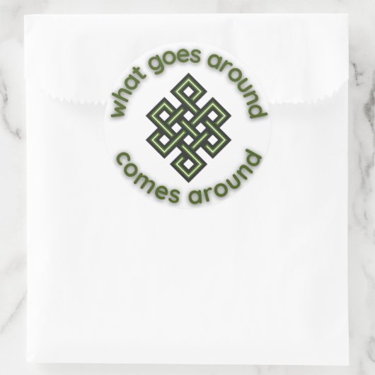 カルマのまわりに来のまわりにの推移 ラウンドシール (バッグ)