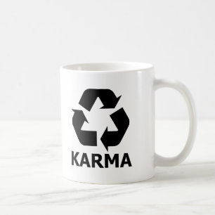 カルマのリサイクル コーヒーマグカップ