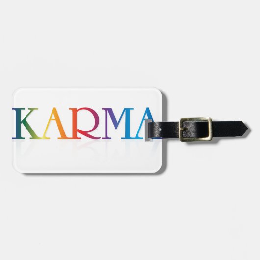 カルマの商品 ラゲッジタグ (正面横)