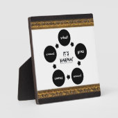 「カルマの話だよのまわりに...」 プラーク (正面)