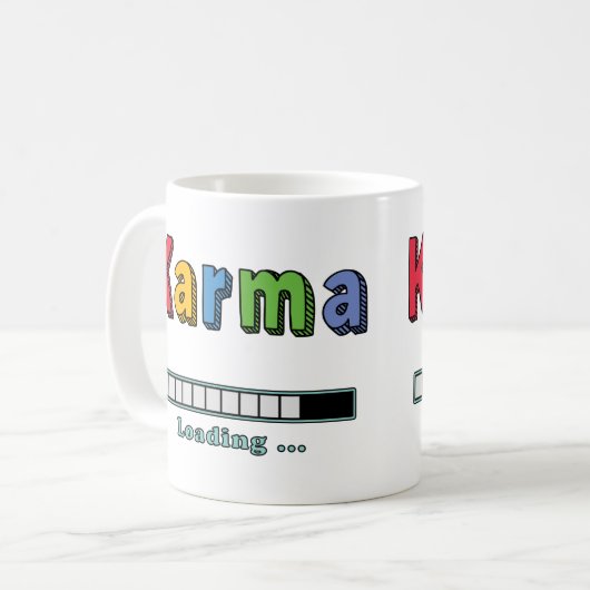 カルマの読み込み…コーヒーマグ コーヒーマグカップ (正面左)