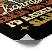 カルマは時間がかかりすぎて、むしろ君を殴るだけだ ポスター (角)