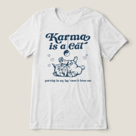 カルマは猫である トライブレンドTシャツ