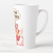 カルマは私の最高の人生監督だ カフェラテマグ (右)