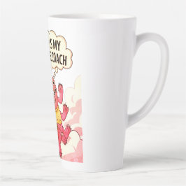 カルマは私の最高の人生監督だ カフェラテマグ