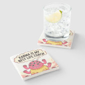 カルマは私の最高の人生監督だ ストーンコースター (横)