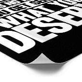 カルマは選択できない ポスター (角)