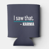 カルマを見おもしろいた 缶クーラー (裏面)