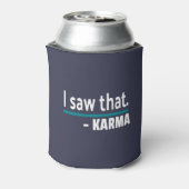 カルマを見おもしろいた 缶クーラー (缶裏面)