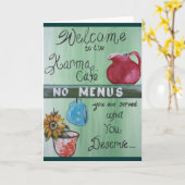 カルマカフェ カード (黄色い花)