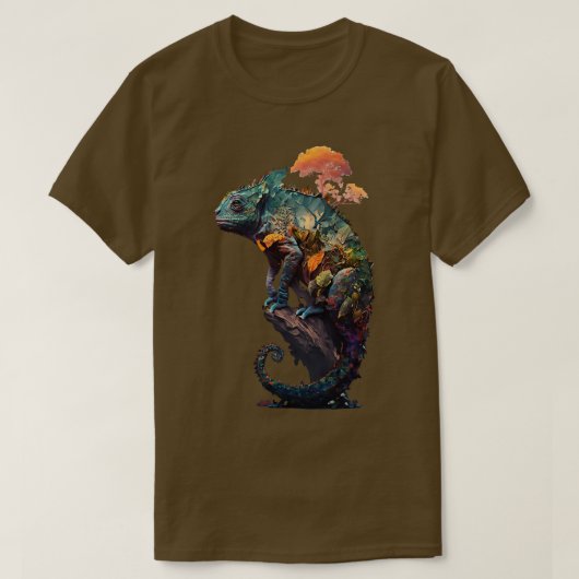 カルマカメレオン Tシャツ (デザイン正面)