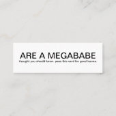 カルマカード スキニー名刺 (裏面)