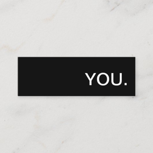 カルマカード スキニー名刺 (正面)