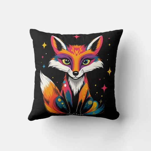 カルマキツネ クッション (裏面)