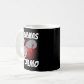 カルマス・オ・テ・カルモ・メキシコ国旗Cinco De Mayo 5t コーヒーマグカップ (正面左)