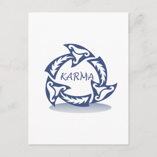 カルマデザイン ポストカード (正面)