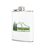 カルマナワルブランプロヴィショナルパークグリーンストライプ フラスク (左)