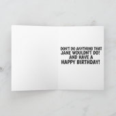 カルマニティジェーン誕生日forフレンドカード カード (内部)