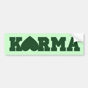 カルマハート バンパーステッカー