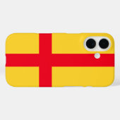 カルマル同盟の旗 iPhone カバー (裏面 (横))