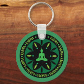 カルマ仏教の宗教 – 仏教の六賢人 キーホルダー (正面)