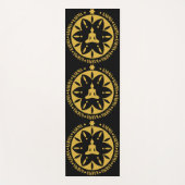 カルマ仏教の宗教 – 仏教の六賢人 ヨガマット (正面)