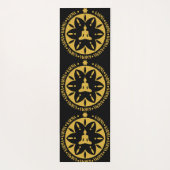 カルマ仏教の宗教 – 仏教の六賢人 ヨガマット (裏面)