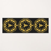 カルマ仏教の宗教 – 仏教の六賢人 ヨガマット (正面(横))