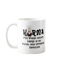 カルマ及びニュートンの第3法律V2 (軽い背景)