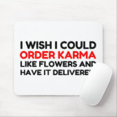 カルマ様の花が冗談を伝えた マウスパッド (マウス)