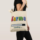 カルマ読み込み中...   トートバッグ (クローズアップ)