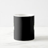 カルマ運命瞑想リサイクル環境P コーヒーマグカップ (中央)