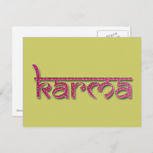 カルマ ポストカード (正面/裏面)