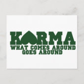 カルマ ポストカード (正面)