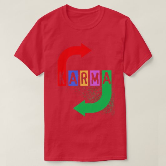 カルマ Tシャツ (デザイン正面)