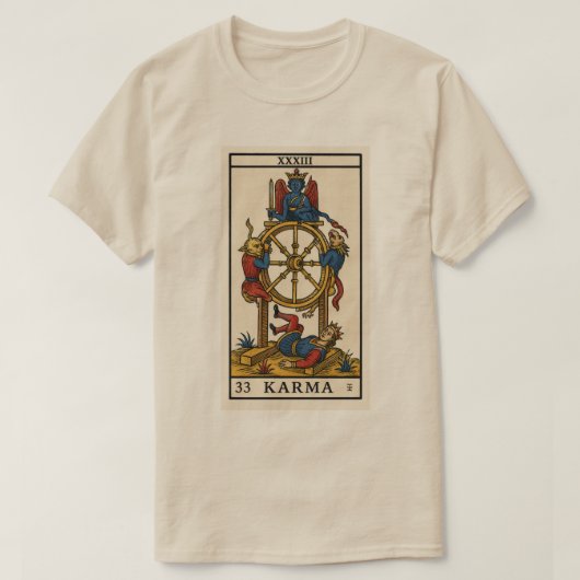 カルマ Tシャツ (デザイン正面)