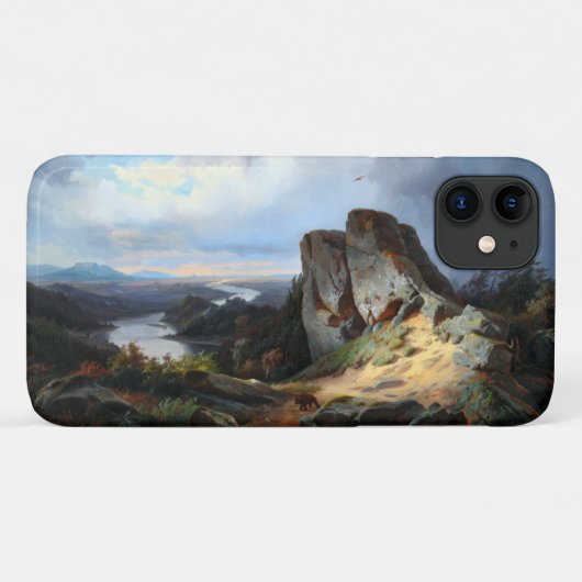 カルミエンケ – 西ランドスケープ熊 Case-Mate iPhoneケース (裏面(横))
