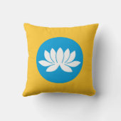 カルミキア国旗 クッション (裏面)