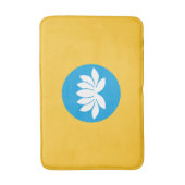 カルミキア国旗 バスマット (正面縦)