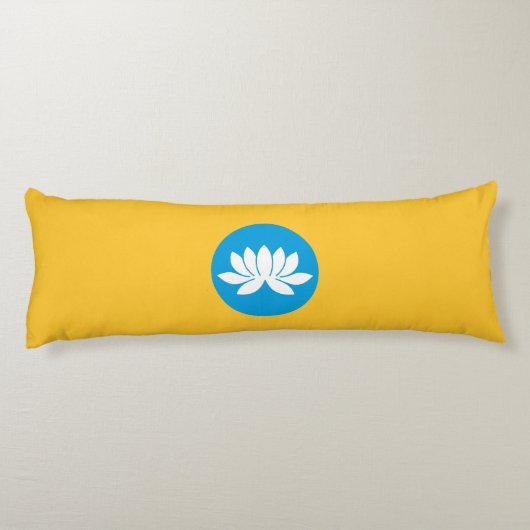 カルミキア国旗 ボディピロー (裏面)