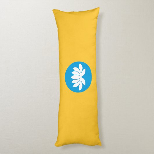 カルミキア国旗 ボディピロー (裏面 (縦))