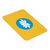 カルミキア国旗 マグネット (右側)