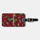 カルミンのバラ ラゲッジタグ (正面横)